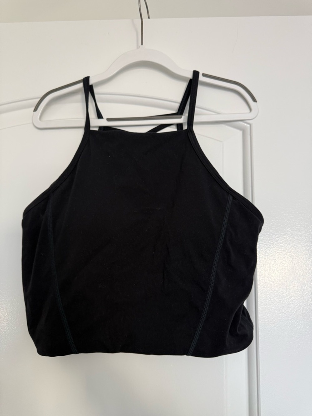 Buffbunny Ivy Crop Strappy Back High Neck Crop Sz M